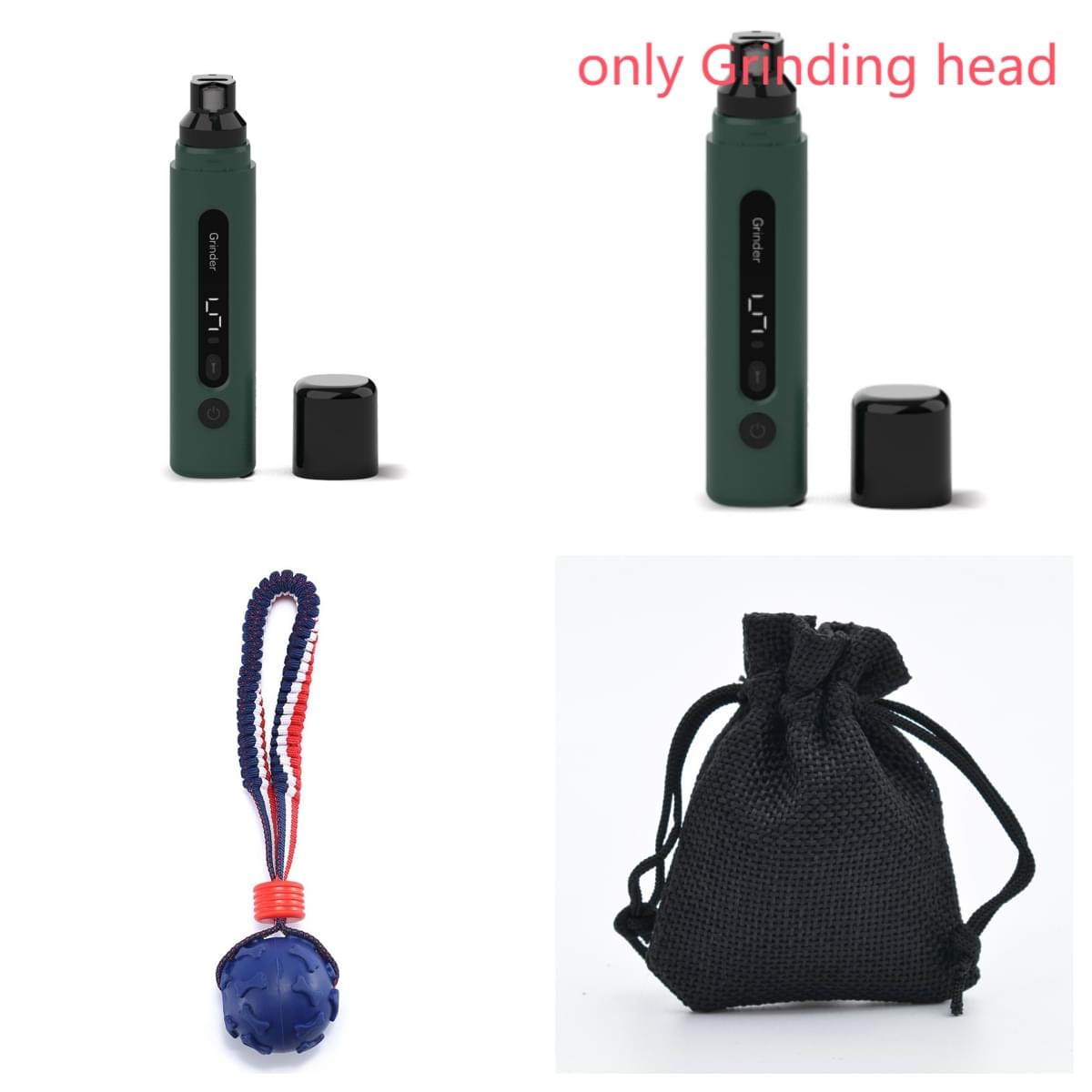 Dog Nail Grinder Electric Pet Nail Trimmers Rechargeable Cat Nail Grinders Super Quiet With 5-Speed Setting For Small Medium Large Dogs Cats Claw Care Pet Products.