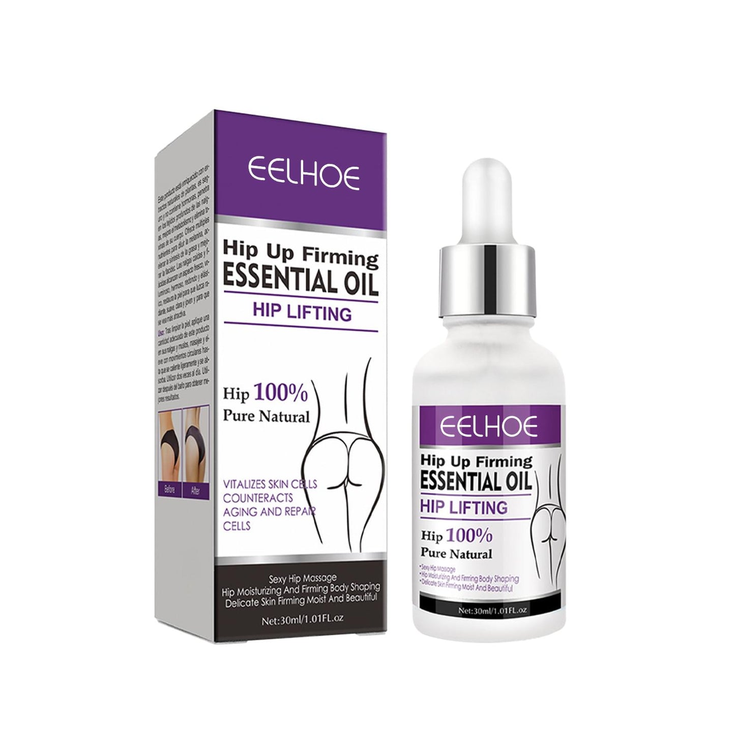 EELHOE Essential Oil Hip Curve Nourishing And Firming Care Essential Oil.