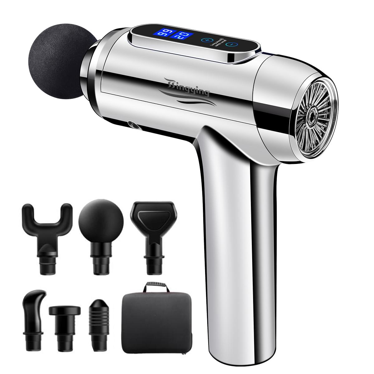 Electric fitness massager.