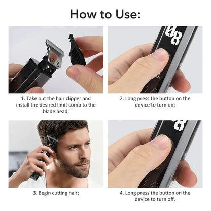 Electric Hair Clipper Barber Mower Cutting Machine Trimmer for Man Razor Men's Mower Haircut Men Affair Machine Beard Cutter.