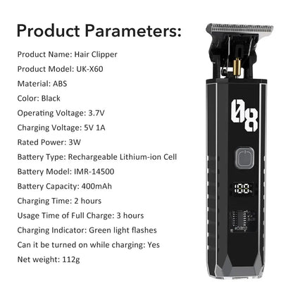 Electric Hair Clipper Barber Mower Cutting Machine Trimmer for Man Razor Men's Mower Haircut Men Affair Machine Beard Cutter.