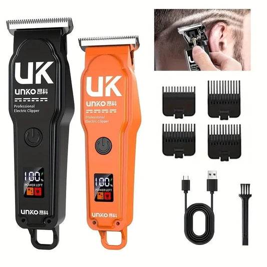 Electric Hair Clipper, Multiple Colors for Adults, Professional Trimmer with Precision Cutting System for Home Barbering.