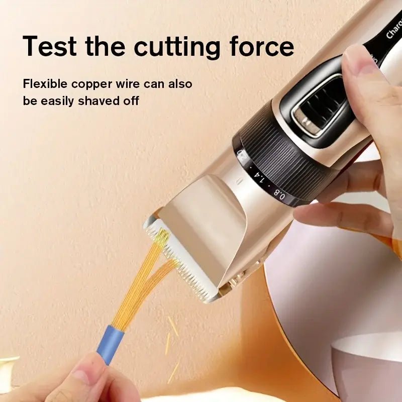 Electric Hair Trimmer Shaver Home Trimmers for Men Hair Clipper Professional Rechargeable Shavers Barber hair Cutting Machine.