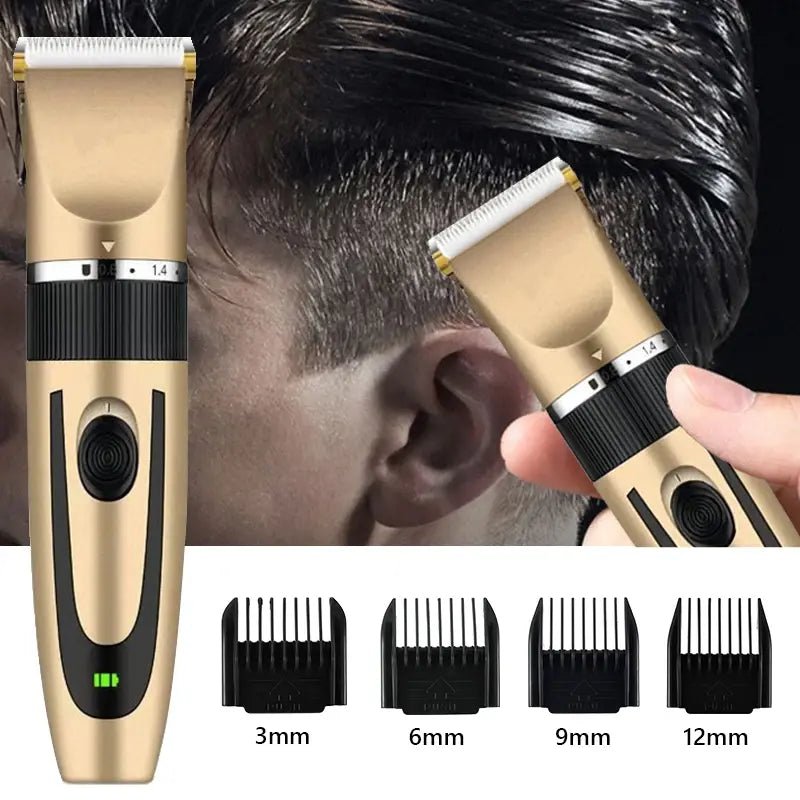 Electric Hair Trimmer Shaver Home Trimmers for Men Hair Clipper Professional Rechargeable Shavers Barber hair Cutting Machine.
