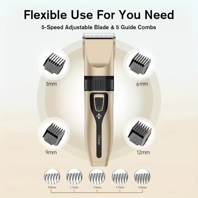 Electric Hair Trimmer Shaver Home Trimmers for Men Hair Clipper Professional Rechargeable Shavers Barber hair Cutting Machine.