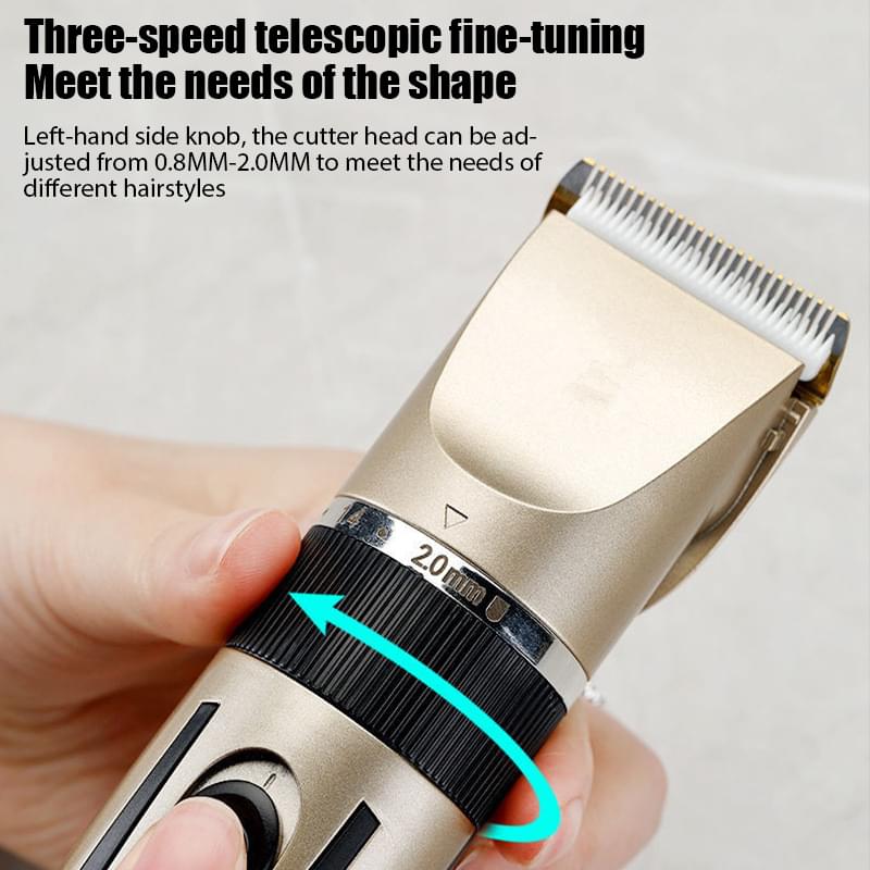Electric Hair Trimmer Shaver Home Trimmers for Men Hair Clipper Professional Rechargeable Shavers Barber hair Cutting Machine.