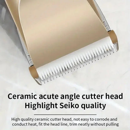 Electric Hair Trimmer Shaver Home Trimmers For Men Hair Clipper Professional Rechargeable Shavers Barber Hair Cutting Machine.