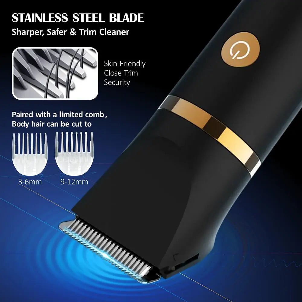 Electric Hair Trimmer Three in One for Bikini Clippers Whole Body Ball Shaver Clipper Grooming Kit Male Epilator Razor.