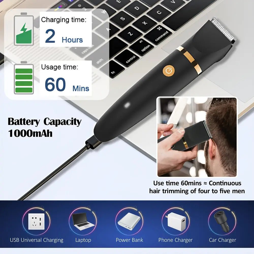 Electric Hair Trimmer Three in One for Bikini Clippers Whole Body Ball Shaver Clipper Grooming Kit Male Epilator Razor.