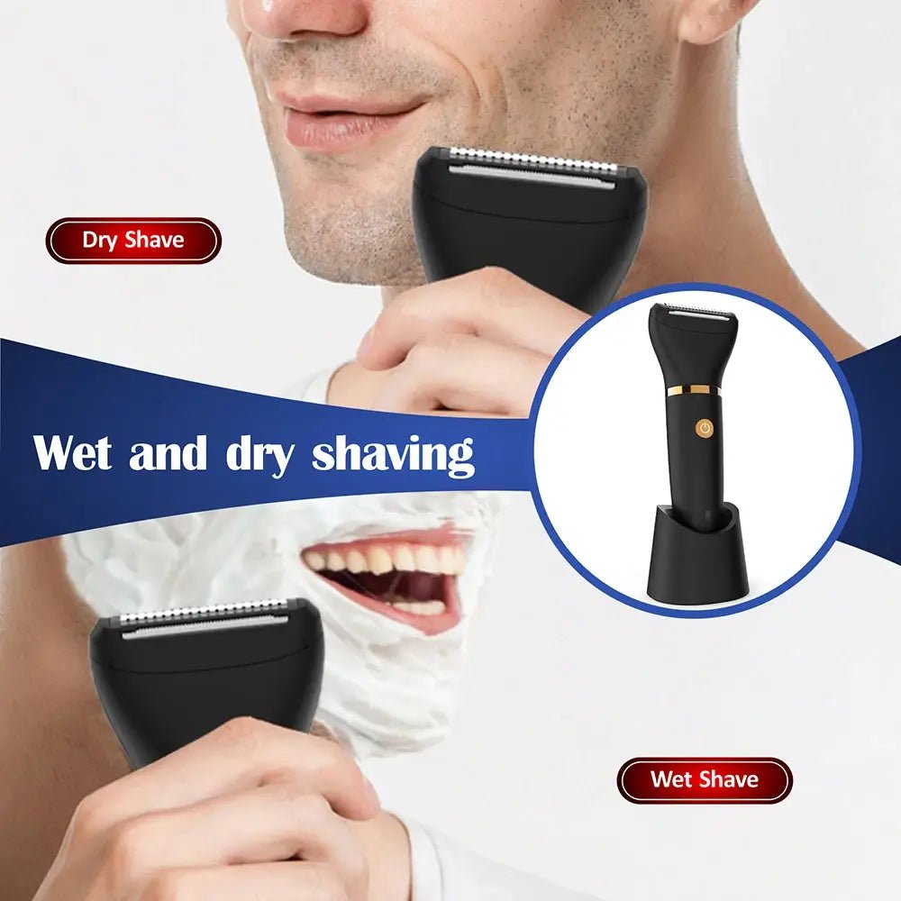 Electric Hair Trimmer Three in One for Bikini Clippers Whole Body Ball Shaver Clipper Grooming Kit Male Epilator Razor.