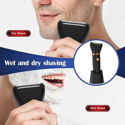 Electric Hair Trimmer Three in One for Bikini Clippers Whole Body Ball Shaver Clipper Grooming Kit Male Epilator Razor.