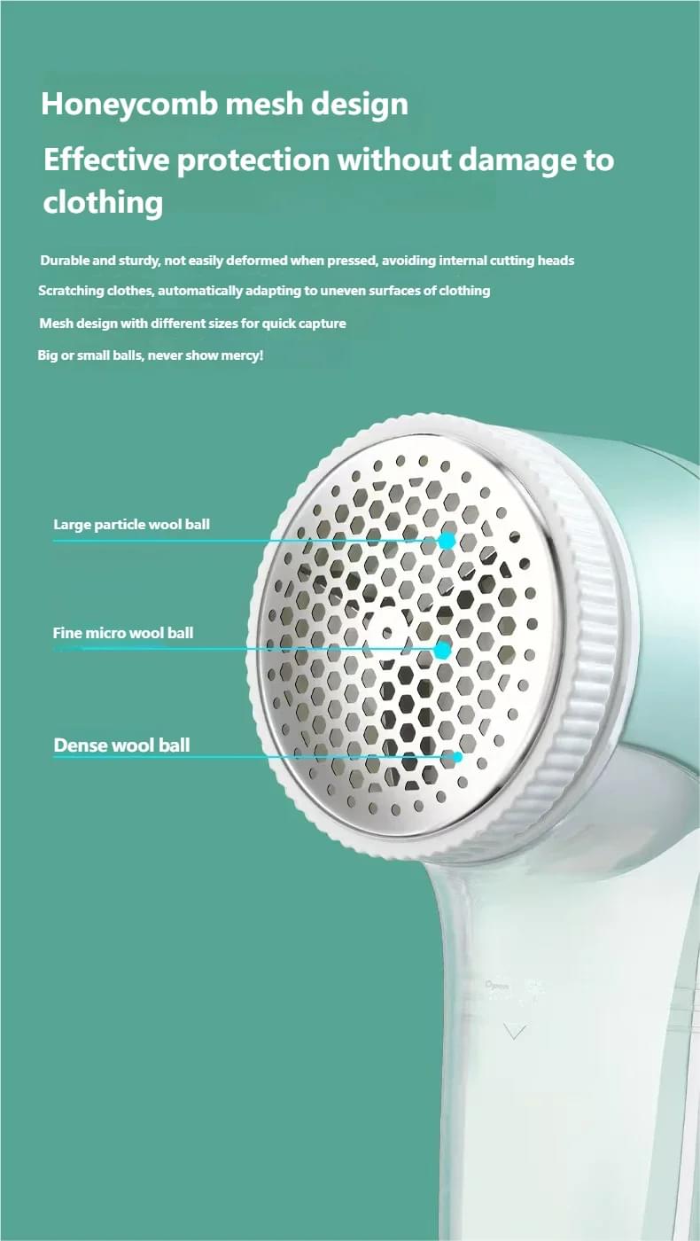 Electric Household Clothes Shaver Fabric Lint Remover Fuzz Electric Fluff Portable Brush blade Professional Lint Remover Trimmer.