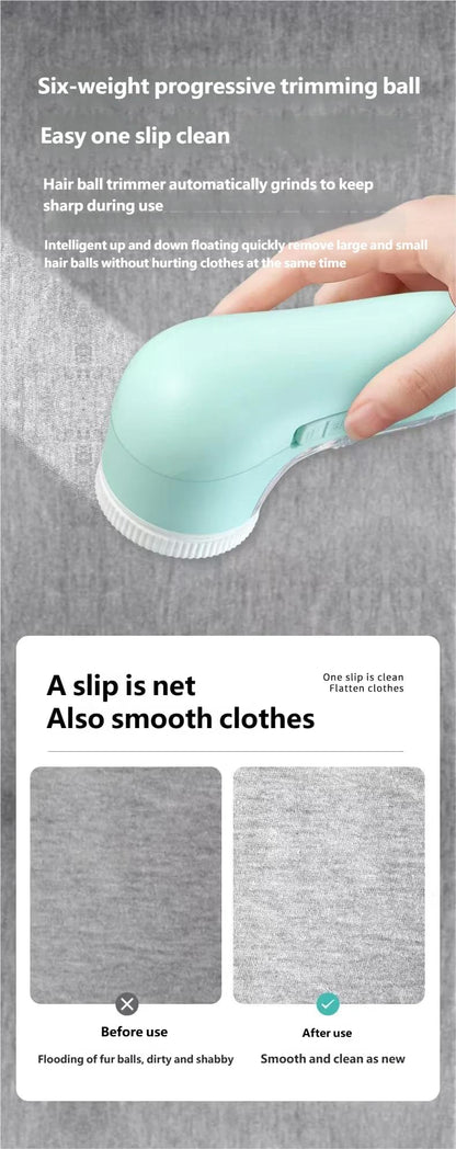 Electric Household Clothes Shaver Fabric Lint Remover Fuzz Electric Fluff Portable Brush blade Professional Lint Remover Trimmer.