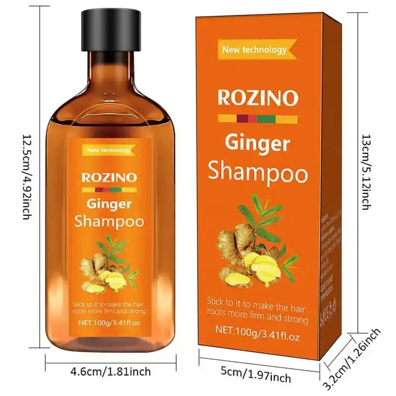 English Ginger Shampoo Anti-itching Refreshing Oil Control Anti-dandruff And Hair Fixation.