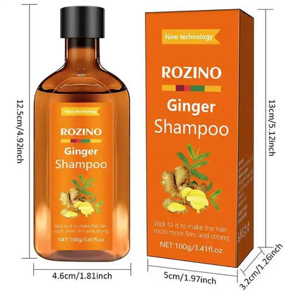 English Ginger Shampoo Anti-itching Refreshing Oil Control Anti-dandruff And Hair Fixation.