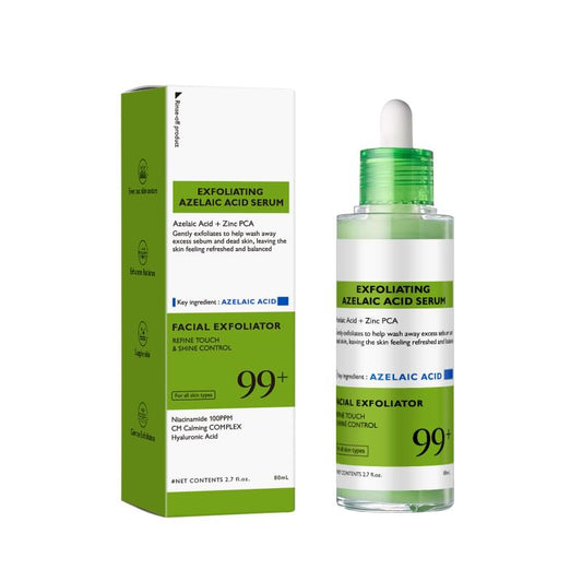 Exfoliating Azelaic Acid Serum Gently Conditions And Brightens Skin.