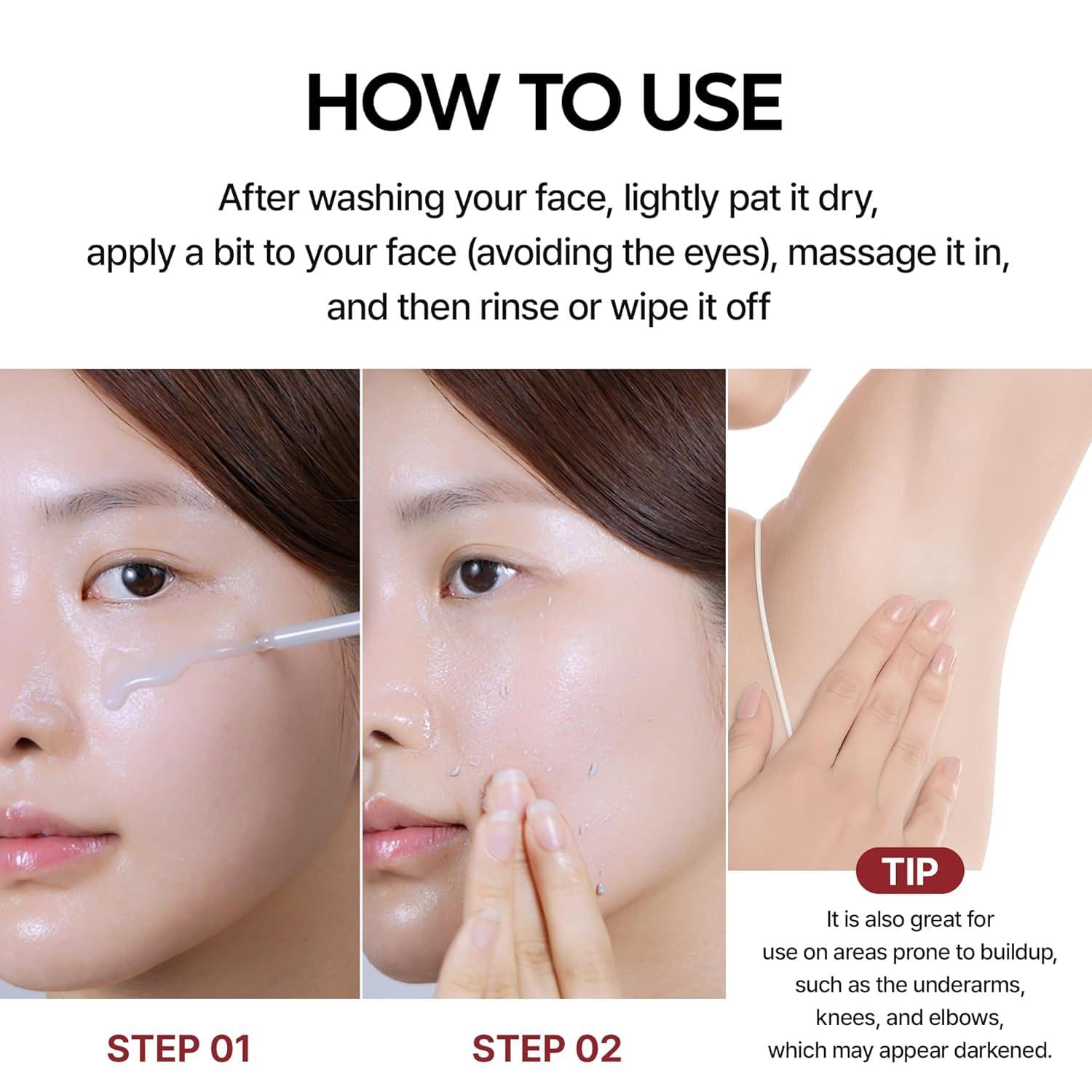 Exfoliating Skin Oil Control Deep Cleansing Exfoliating Liquid.