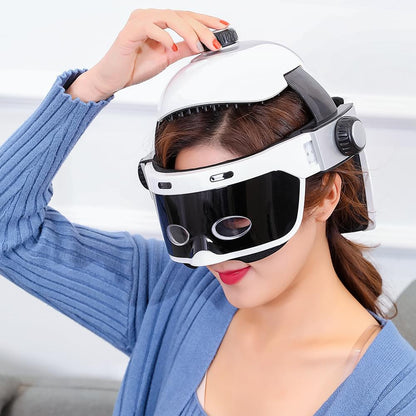 Eye Massager Electric Eye Protector Constant Temperature Hot Eye Massager Smart Head Massager.