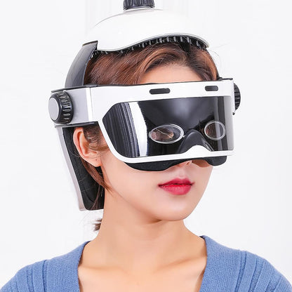 Eye Massager Electric Eye Protector Constant Temperature Hot Eye Massager Smart Head Massager.