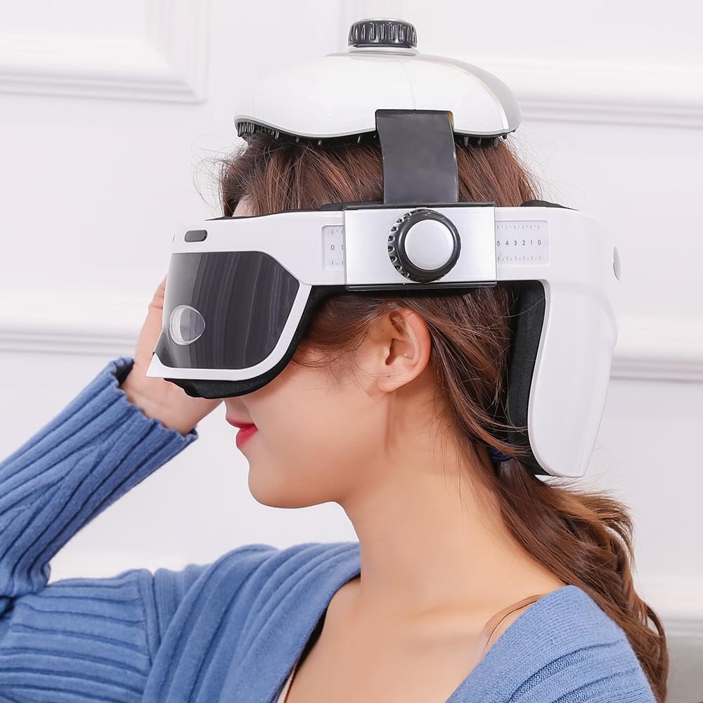 Eye Massager Electric Eye Protector Constant Temperature Hot Eye Massager Smart Head Massager.