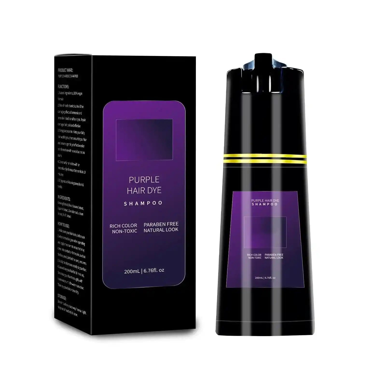 Fast Color Control Oil Hair Care Color Shampoo Fluffy.