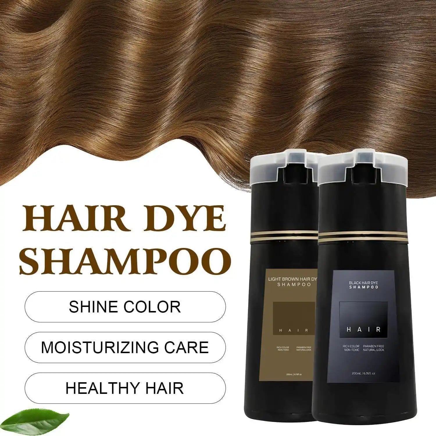 Fast Color Control Oil Hair Care Color Shampoo Fluffy.