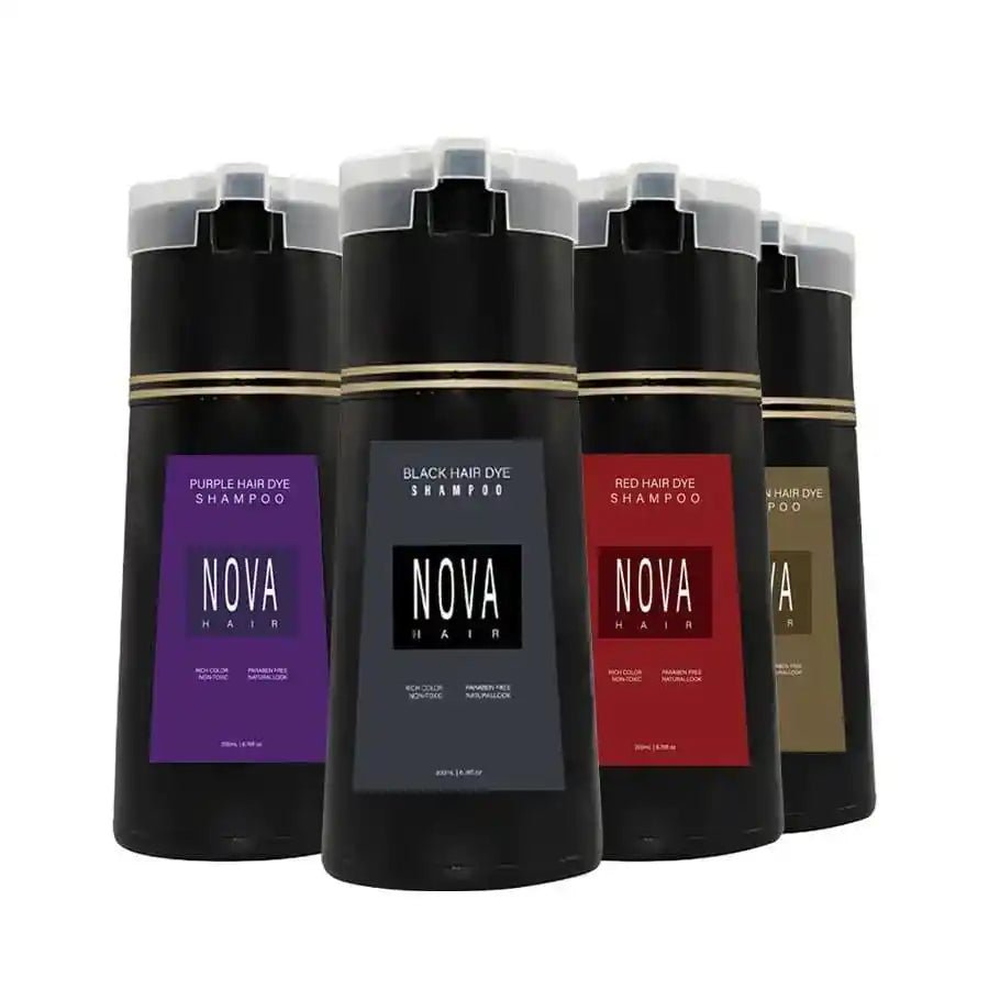 Fast Coloring Shampoo Instant Dye For Hair.