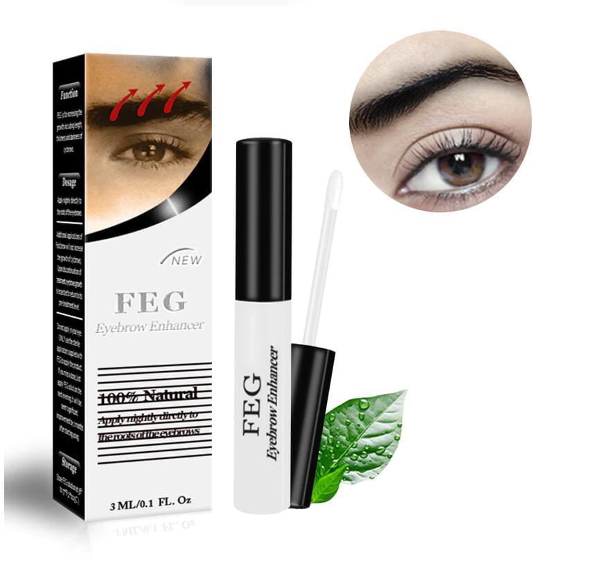 FEG Eyebrows Enhancer Rising Eyebrows Growth Serum Eyelash Growth Liquid Makeup Eyebrow Longer Thicker Cosmetics Make up Tools.