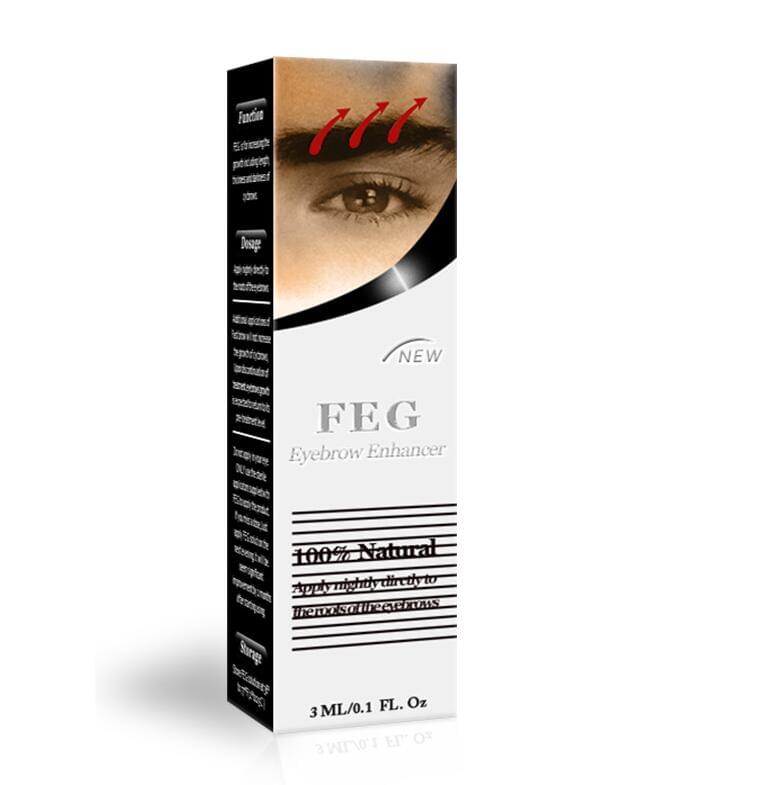 FEG Eyebrows Enhancer Rising Eyebrows Growth Serum Eyelash Growth Liquid Makeup Eyebrow Longer Thicker Cosmetics Make up Tools.