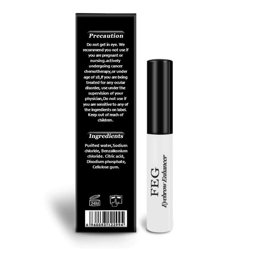 FEG Eyebrows Enhancer Rising Eyebrows Growth Serum Eyelash Growth Liquid Makeup Eyebrow Longer Thicker Cosmetics Make up Tools.