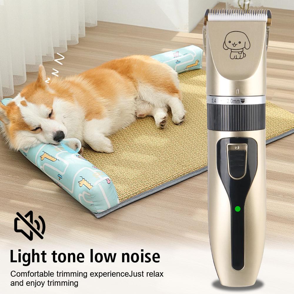 For Rabbit Dog Cat Puppy Grooming Clipper Cutter Haircut Trimmer Shaver Set Pet Hair Clipper Electric Scissors Pet Supplies.
