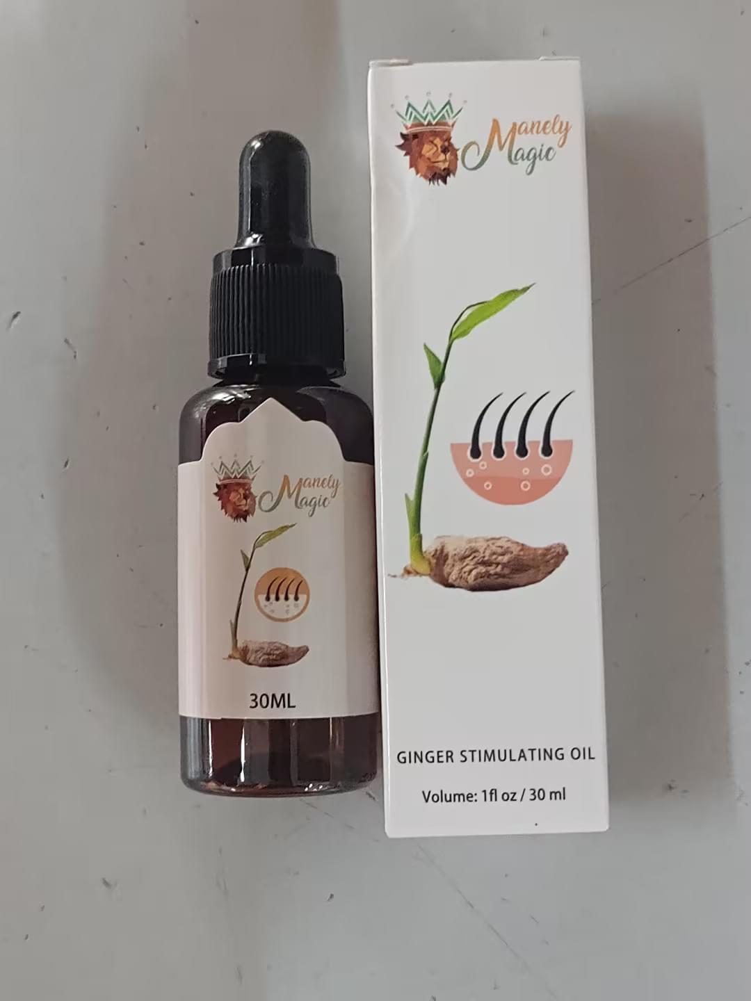 Ginger Hair Care Essential Oil.