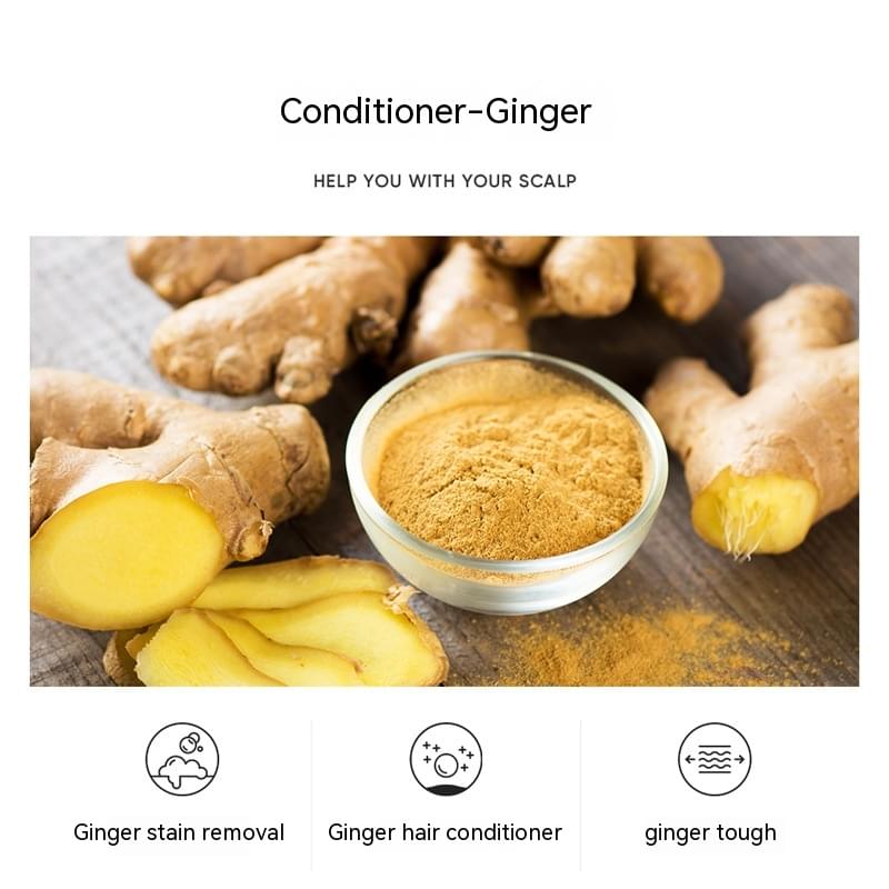 Ginger Soft Hair Conditioner Shui Yang Repair Soft Hair Moisturizing Hair Care Mild Clean Hair Conditioner.
