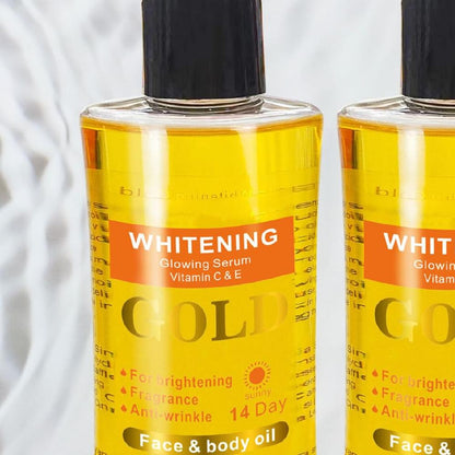 Gold Oil Body Skin Care Natural Plant Soft Oil.