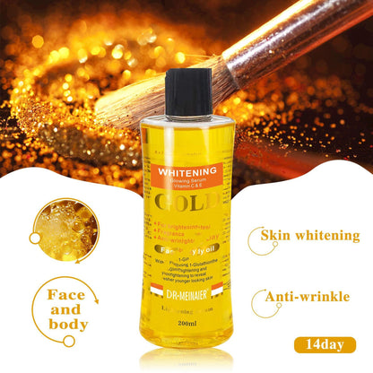 Gold Oil Body Skin Care Natural Plant Soft Oil.