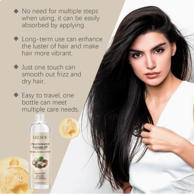 Hair Care And Moisturizing Coconut Oil.