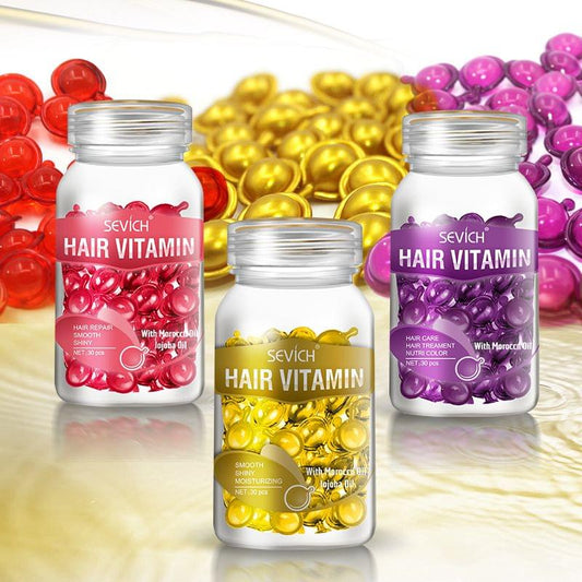 Hair care capsules.