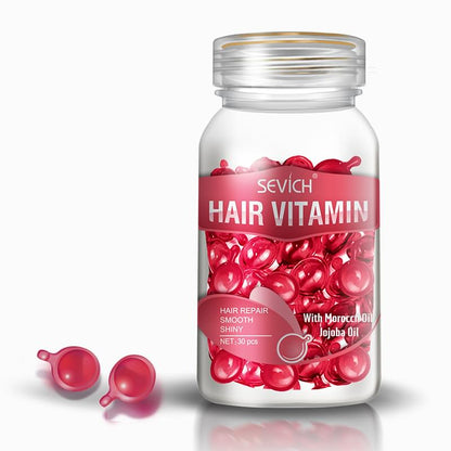Hair care capsules.