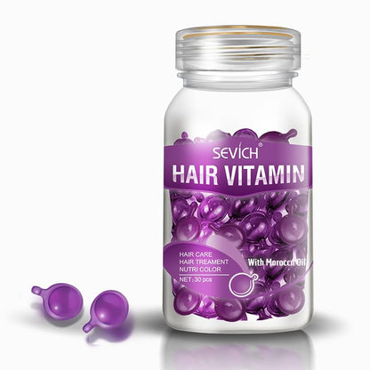 Hair care capsules.