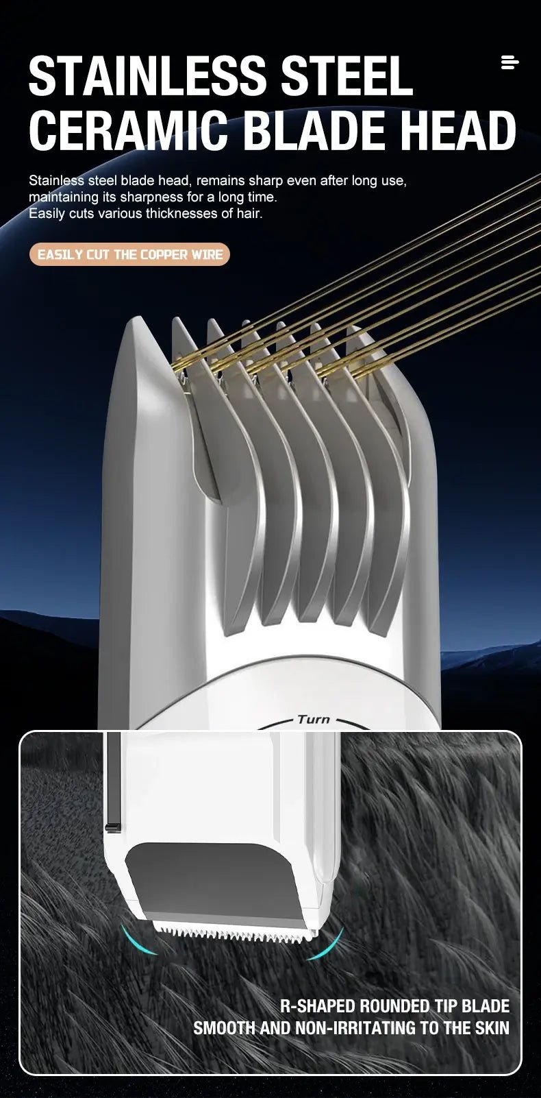 Hair clipper, electric push clipper, household, children's, adult style, electric push, electric shaver, hair salon, hair cuttin.