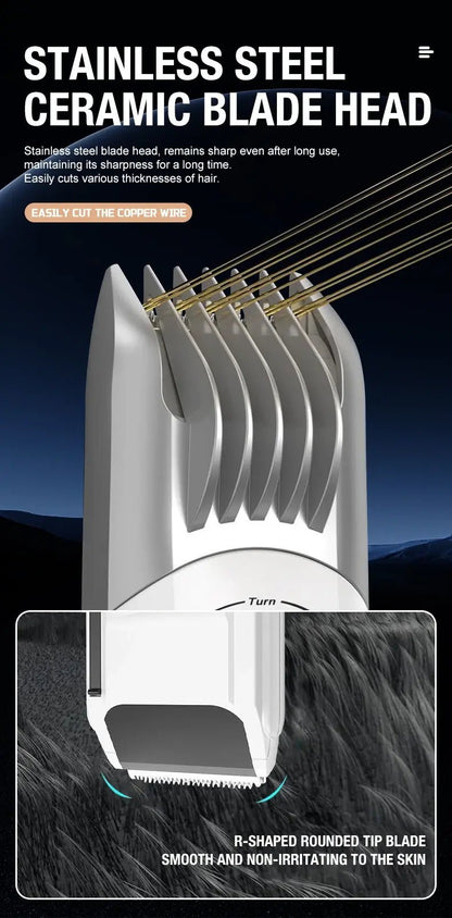 Hair clipper, electric push clipper, household, children's, adult style, electric push, electric shaver, hair salon, hair cuttin.