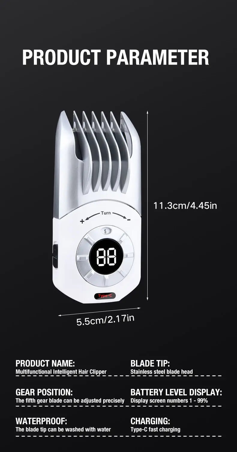 Hair clipper, electric push clipper, household, children's, adult style, electric push, electric shaver, hair salon, hair cuttin.