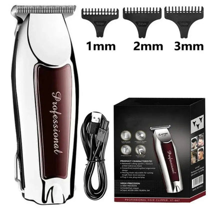 Hair Clipper Hair Trimmer Hair Clipper Professional Barber Trimmer Electric Shaver Hair Cutting Machine Rechargeable Trimmer Men.