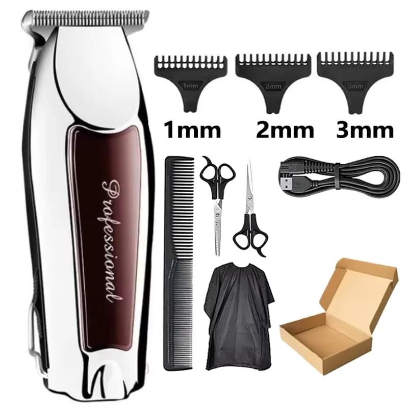 Hair Clipper Hair Trimmer Hair Clipper Professional Barber Trimmer Electric Shaver Hair Cutting Machine Rechargeable Trimmer Men.