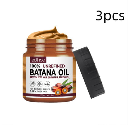 Hair Conditioner Pure Batana Oil Straightening Smoothing Hair Mask Anti Hair Loss Treatments Split Ends Damaged Fluffy Hair.