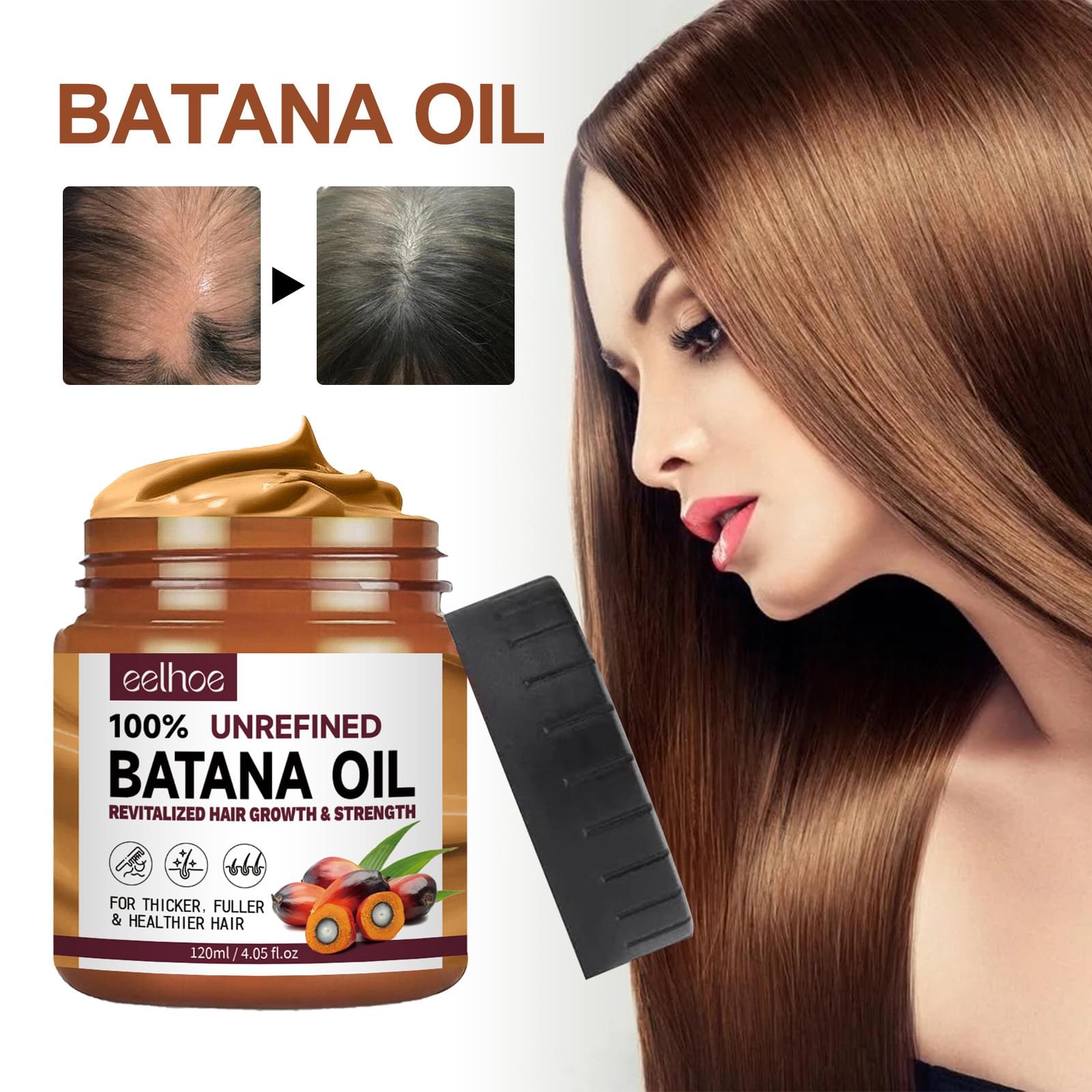 Hair Conditioner Pure Batana Oil Straightening Smoothing Hair Mask Anti Hair Loss Treatments Split Ends Damaged Fluffy Hair.
