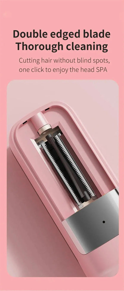 Hair ends Trimmer Split Remover Dry Damaged Brittle Professional Automatic Trim Split for Women Cordless Hair cutting machine.