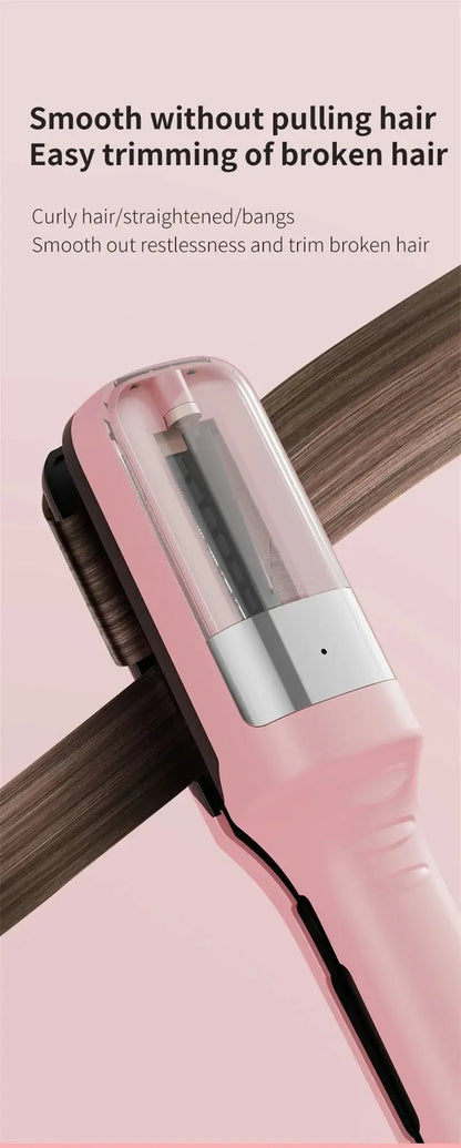 Hair ends Trimmer Split Remover Dry Damaged Brittle Professional Automatic Trim Split for Women Cordless Hair cutting machine.