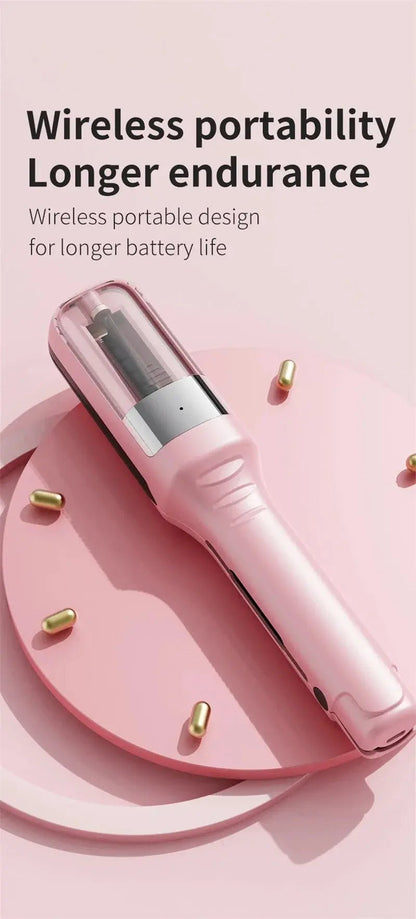 Hair ends Trimmer Split Remover Dry Damaged Brittle Professional Automatic Trim Split for Women Cordless Hair cutting machine.