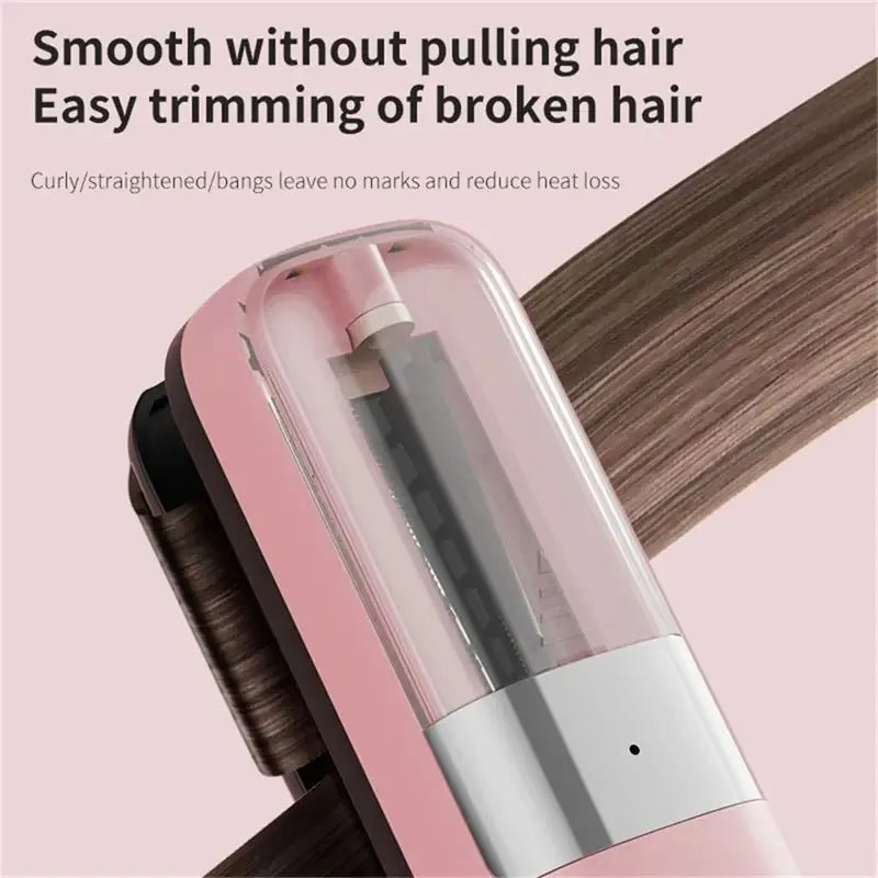 Hair ends Trimmer Split Remover Dry Damaged Brittle Professional Automatic Trim Split for Women Cordless Hair cutting machine.